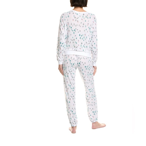 New - Honeydew Star Seeker Christmas Lounge Set in White - Picture 2 of 5